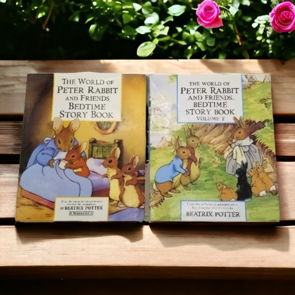 Bedtime Story Books World of Peter Rabbit and Friends Volume 1 & 2 Tales - Picture 1 of 12
